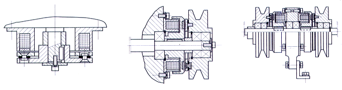 電磁離合器與制動器結構圖1