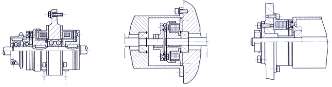 電磁離合器與制動器結構圖2