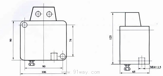 PD-H-L壓力繼電器外形尺寸
