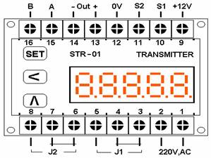 STR頻率-電流/電壓轉(zhuǎn)換器接線圖