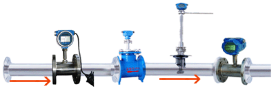 LW400信號輸出型渦輪流量計安裝示意圖