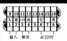 MCK-C型傳感器專用數(shù)顯表接線圖