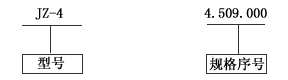 JZ-4型防高頻電磁波干擾中功率繼電器型號說明