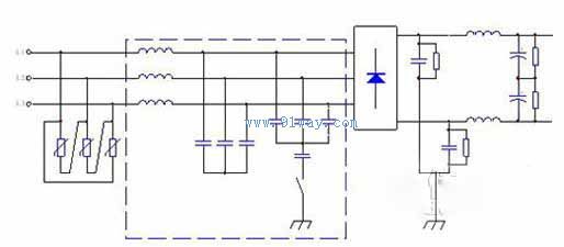 漏電保護開關接線圖
