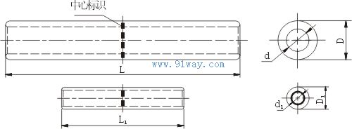 JYB型鋼芯鋁絞線用爆壓接續(xù)管安裝尺寸