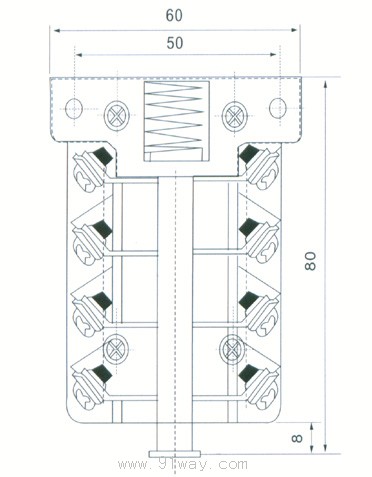 047真空輔助開關(guān)外形尺寸