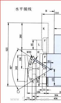 ME系列萬能式斷路器外形尺寸1