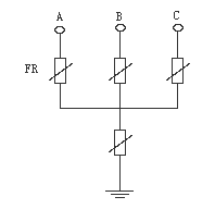 TBP中高壓組合式過電壓保護器原理圖