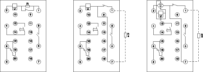 DS-20系列時間繼電器接線圖2
