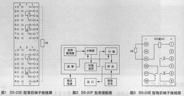 SS-23E型時間繼電器接線圖