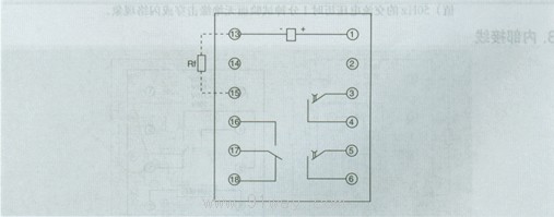 SS-23型時間繼電器接線圖