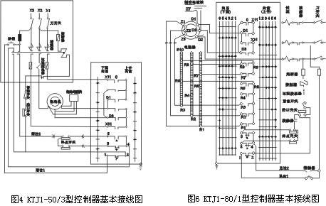 KTJ1系列交流凸輪控制器接線圖
