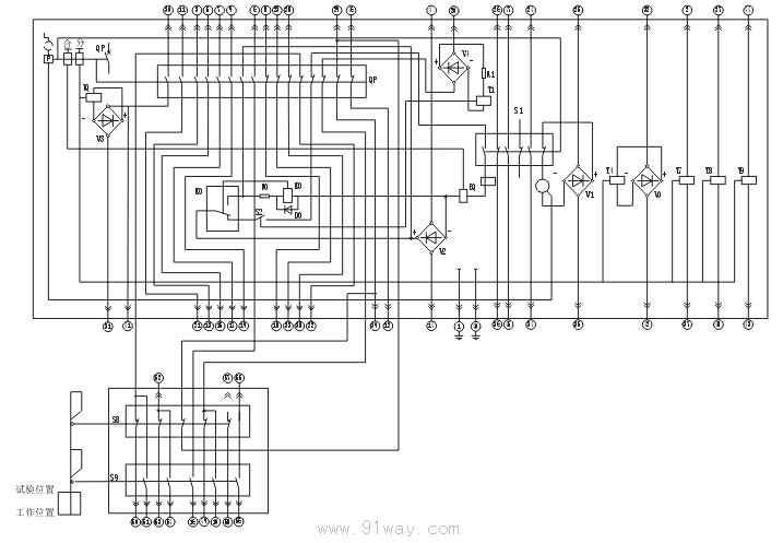 ZN73系列戶內交流高壓真空斷路器接線圖2