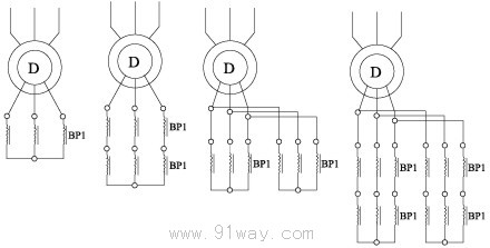 BP1系列頻敏變阻器接線圖