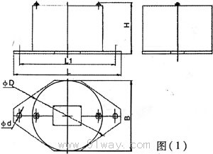 CZ型倉壁振動器安裝尺寸