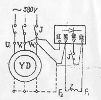 電磁失電制動器接線圖
